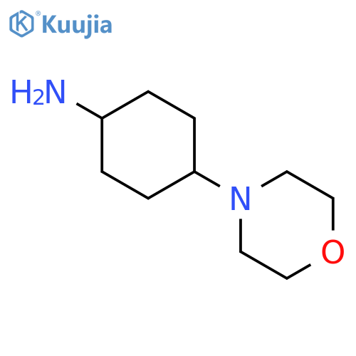 (1s,4s)-4-(morpholin-4-yl)cyclohexan-1-amine, cis structure