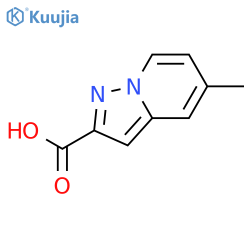 5-methylpyrazolo[1,5-a]pyridine-2-carboxylic Acid structure