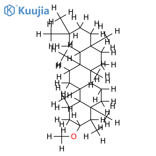 (4aR)-10t-Methoxy-2.2.4ar.6ac.8ac.9c.12bc.14at-octamethyl-(6btH.12atH.14bcH)-docosahydro-picen structure