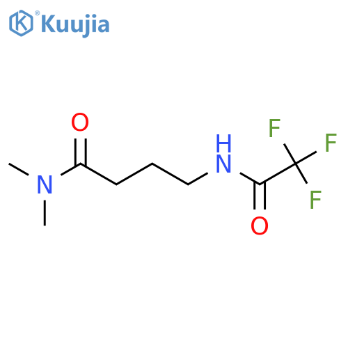 Butanamide, N,N-dimethyl-4-[(trifluoroacetyl)amino]- structure