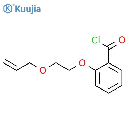 BENZOYL CHLORIDE, 2-[2-(2-PROPENYLOXY)ETHOXY]- structure