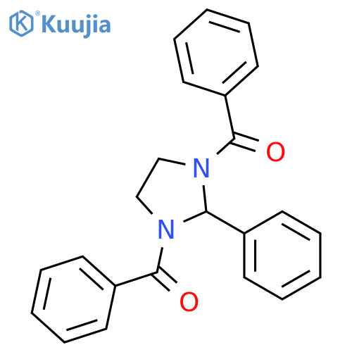 IMIDAZOLIDINE, 1,3-DIBENZOYL-2-PHENYL- structure