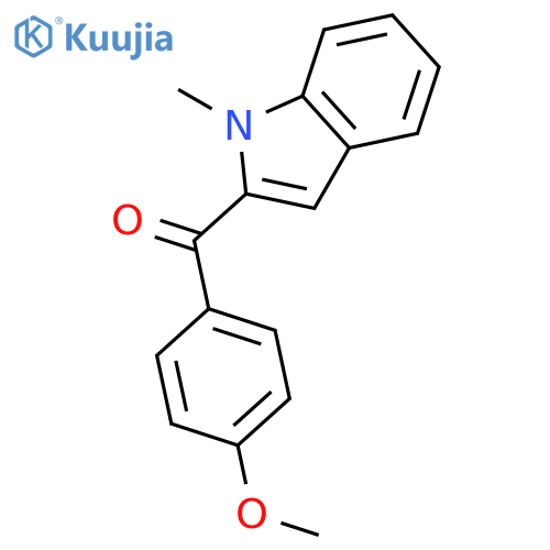 METHANONE, (4-METHOXYPHENYL)(1-METHYL-1H-INDOL-2-YL)- structure