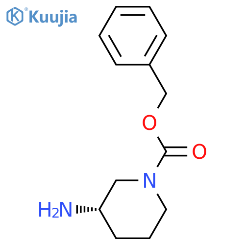 benzyl (3S)-3-aminopiperidine-1-carboxylate structure