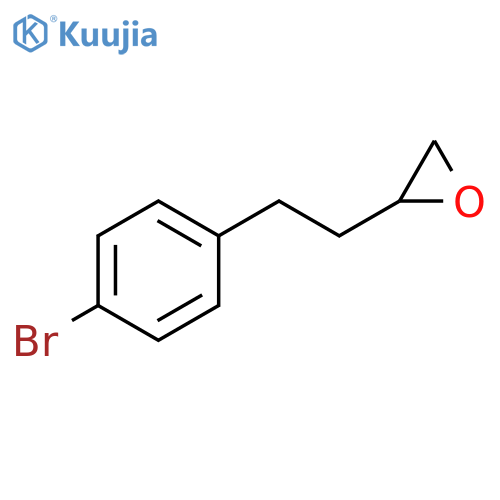 2-2-(4-bromophenyl)ethyloxirane structure