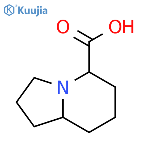 octahydroindolizine-5-carboxylic acid structure