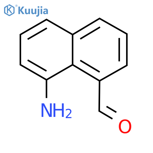 1-Aminonaphthalene-8-carboxaldehyde structure