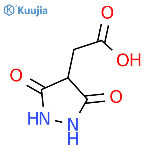 4-Pyrazolidineaceticacid, 3,5-dioxo- structure