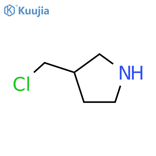 3-(Chloromethyl)pyrrolidine structure