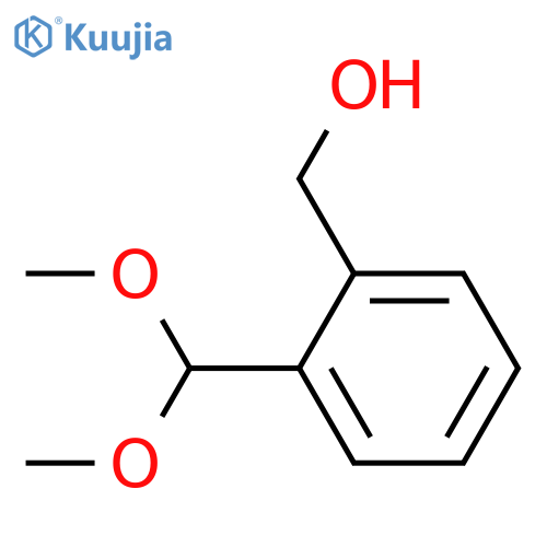 (2-(Dimethoxymethyl)phenyl)methanol structure