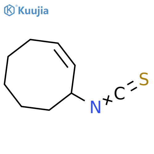 Cyclooctene, 3-isothiocyanato- structure