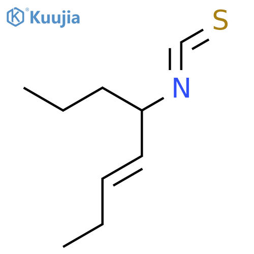 3-Octene, 5-isothiocyanato-, (E)- structure