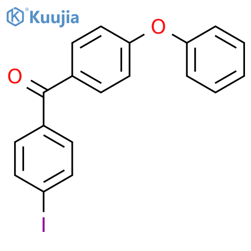 Methanone, (4-iodophenyl)(4-phenoxyphenyl)- structure