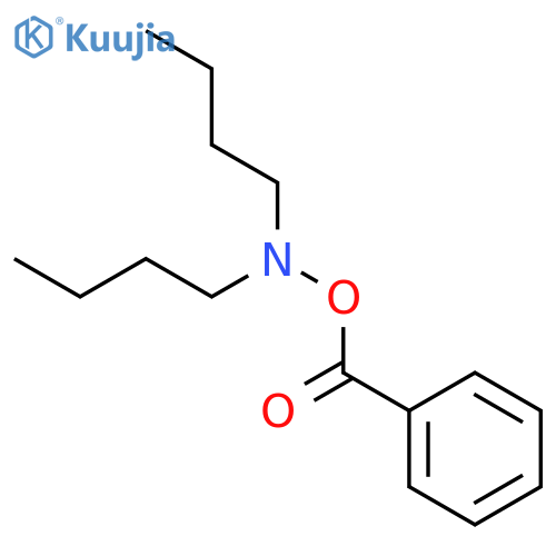 1-Butanamine, N-(benzoyloxy)-N-butyl- structure