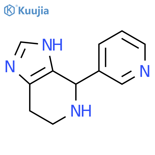 4-(Pyridin-3-yl)-4,5,6,7-tetrahydro-3H-imidazo4,5-cpyridine structure