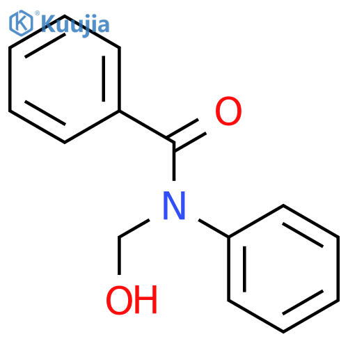 BENZAMIDE, N-(HYDROXYMETHYL)-N-PHENYL- structure