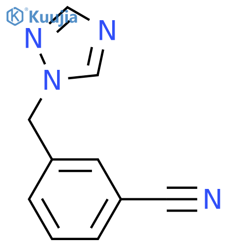 Benzonitrile,3-(1H-1,2,4-triazol-1-ylmethyl)- structure