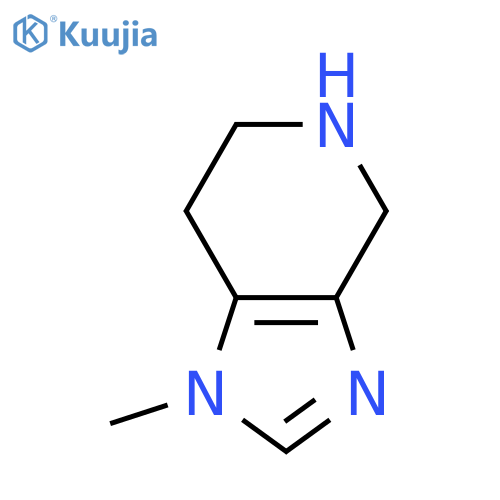 1-methyl-1H,4H,5H,6H,7H-imidazo[4,5-c]pyridine structure