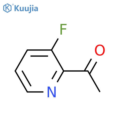 1-(3-fluoropyridin-2-yl)ethan-1-one structure