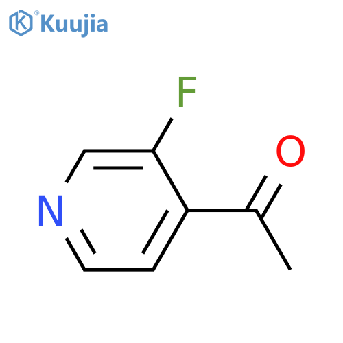 1-(3-fluoropyridin-4-yl)ethan-1-one structure