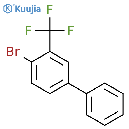 1,1'-Biphenyl, 4-bromo-3-(trifluoromethyl)- structure