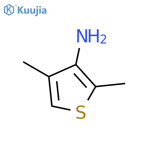 2,4-dimethylthiophen-3-amine structure