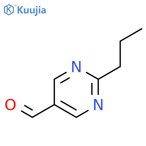2-Propylpyrimidine-5-carbaldehyde structure