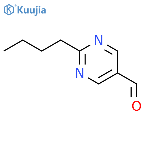 2-Butylpyrimidine-5-carbaldehyde structure
