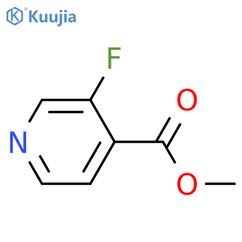 methyl 3-fluoropyridine-4-carboxylate structure