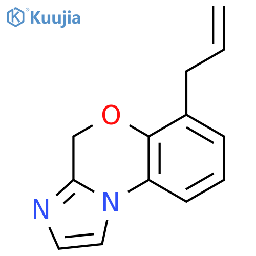 4H-Imidazo[2,1-c][1,4]benzoxazine, 6-(2-propenyl)- structure