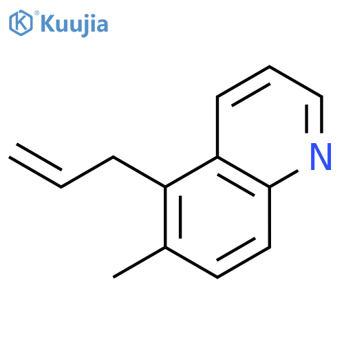 Quinoline, 6-methyl-5-(2-propenyl)- structure