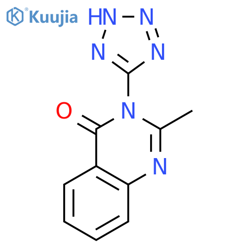 4(3H)-Quinazolinone, 2-methyl-3-(1H-tetrazol-5-yl)- structure