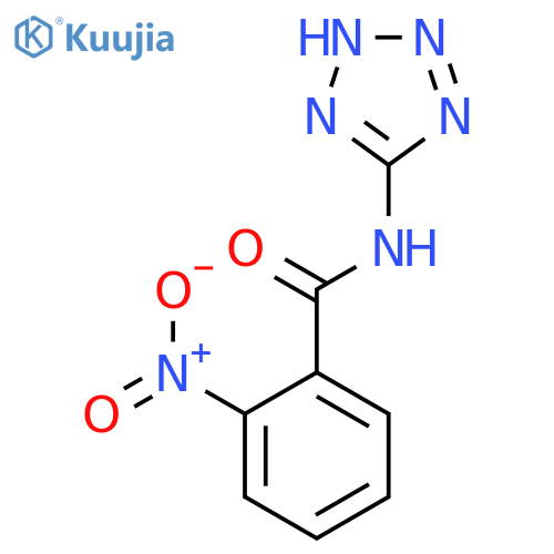 2-Nitro-N-(1H-1,2,3,4-tetraazol-5-yl)benzenecarboxamide structure
