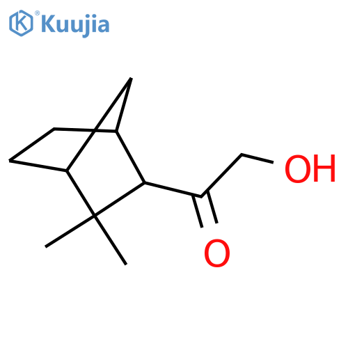Ethanone, 1-(3,3-dimethylbicyclo[2.2.1]hept-2-yl)-2-hydroxy- structure