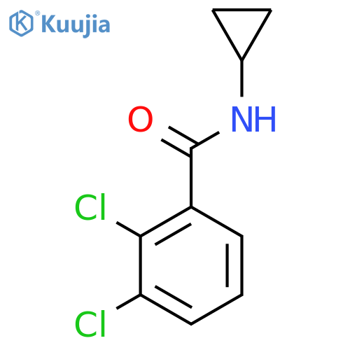 2,3-Dichloro-N-cyclopropylbenzamide structure