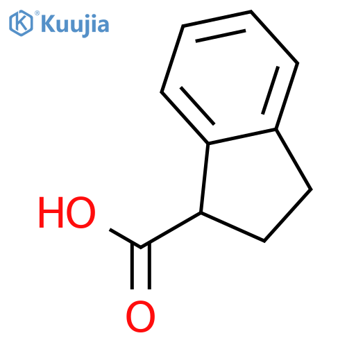 (1R)-indane-1-carboxylic acid structure
