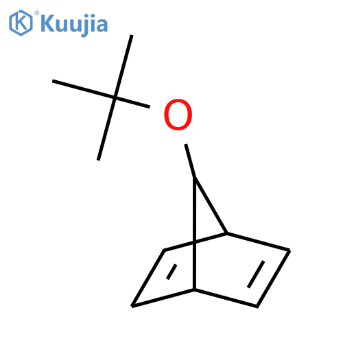 7-norbornadadienyl t-butyl ether structure