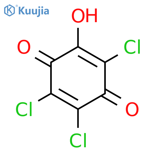 p-Benzoquinone, 2,3,5-trichloro-6-hydroxy- structure