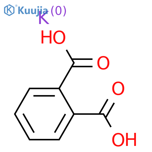 Potassium Hydrogen Phthalate structure