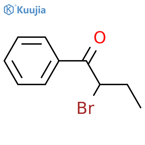 a-Bromobutyrophenone structure