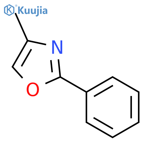 4-methyl-2-phenyl-1,3-oxazole structure
