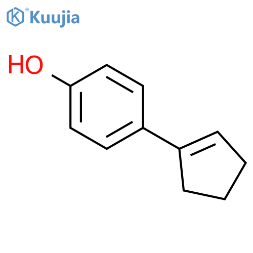 4-(1-Cyclopenten-1-yl)phenol structure