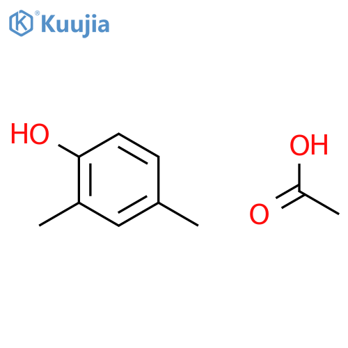 phenol, 2,4-dimethyl-, acetate structure