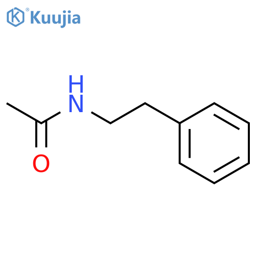 N-(2-Phenylethyl)acetamide structure