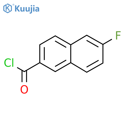 6-Fluoro-2-naphthoyl chloride structure