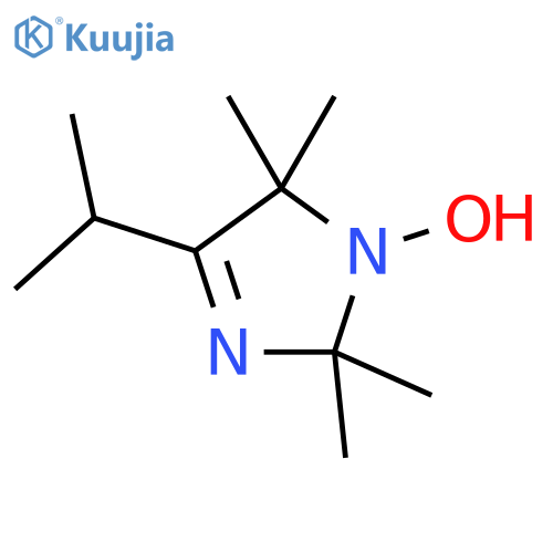 1H-Imidazol-1-yloxy, 2,5-dihydro-2,2,5,5-tetramethyl-4-(1-methylethyl)- structure