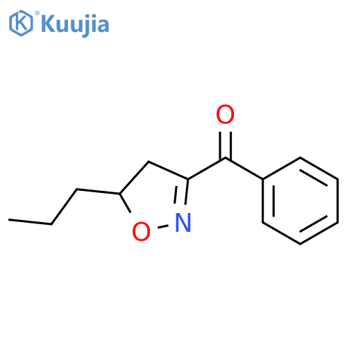 METHANONE, (4,5-DIHYDRO-5-PROPYL-3-ISOXAZOLYL)PHENYL- structure