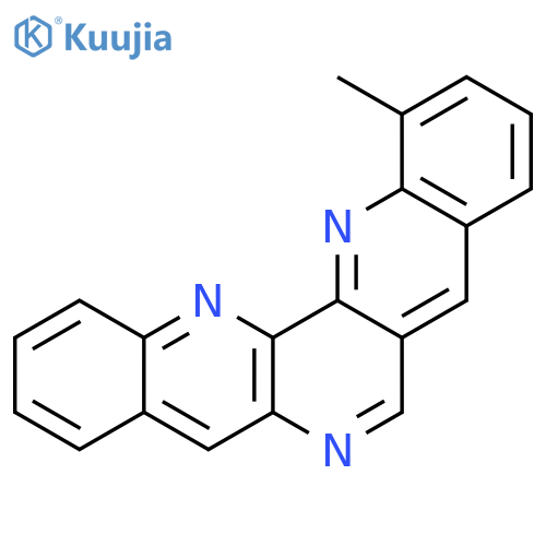 BENZO[B]QUINO[3,2-H][1,5]NAPHTHYRIDINE, 12-METHYL- structure
