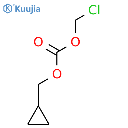 Carbonic acid, chloromethyl cyclopropylmethyl ester structure