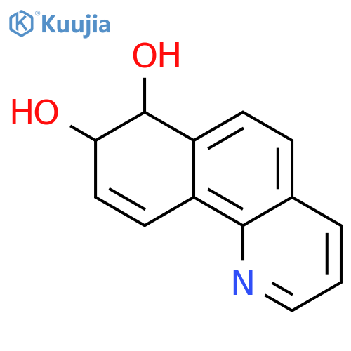 7,8-dihydrobenzo[h]quinoline-7,8-diol structure